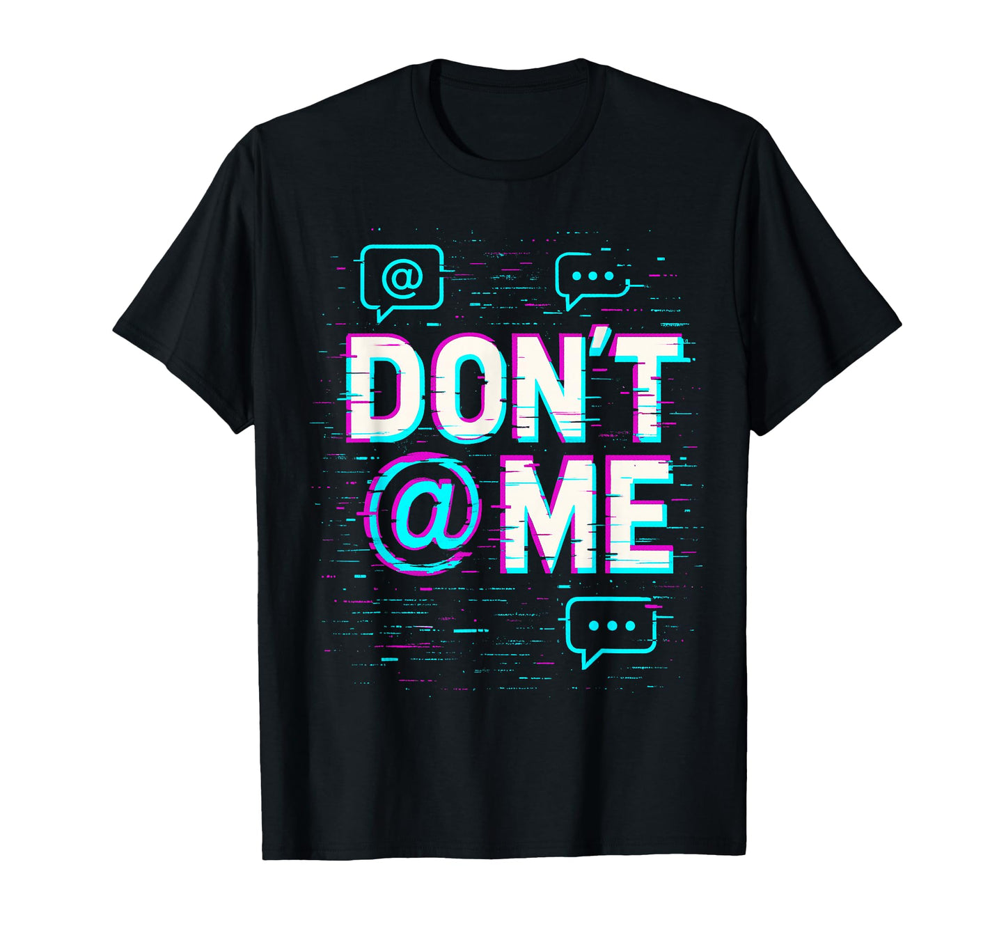 Don't at Me - Glitched Gamer Vaporwave Y2K Aesthetic Kids T-Shirt