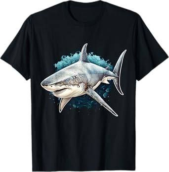 Shark Lover Ocean Animal Graphic Novelty Boys Men Birthday T-Shirt