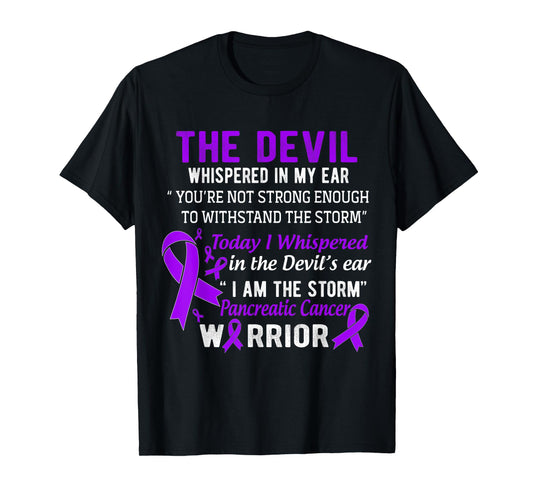 I am the Storm Pancreatic Cancer Warrior T-Shirt