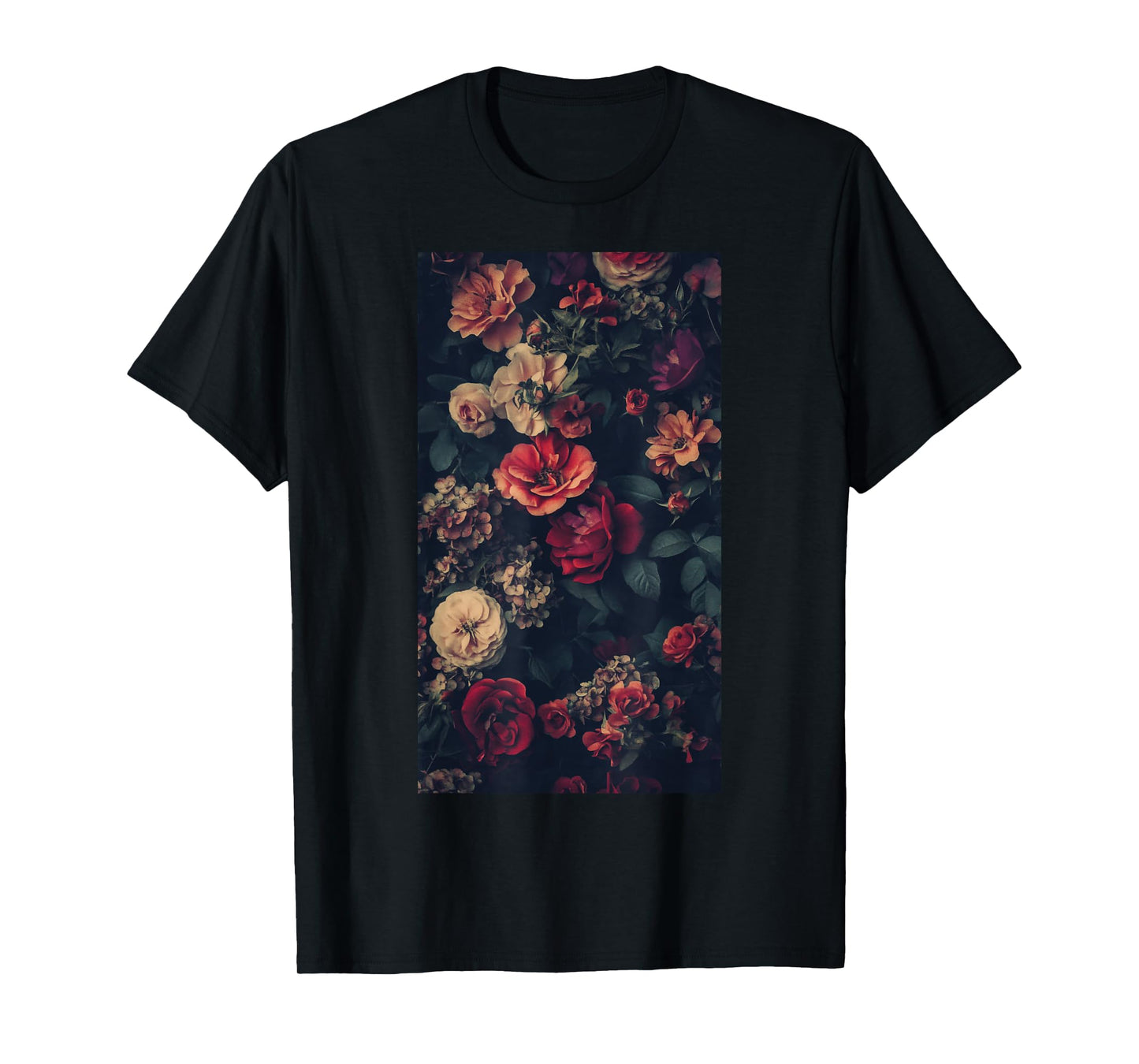 Vintage Floral Pattern Botanical art Garden theme T-Shirt