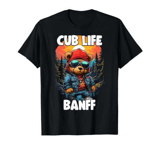 Banff Grizzly Brown Bear Cub Tshirt For Kids Women T-Shirt