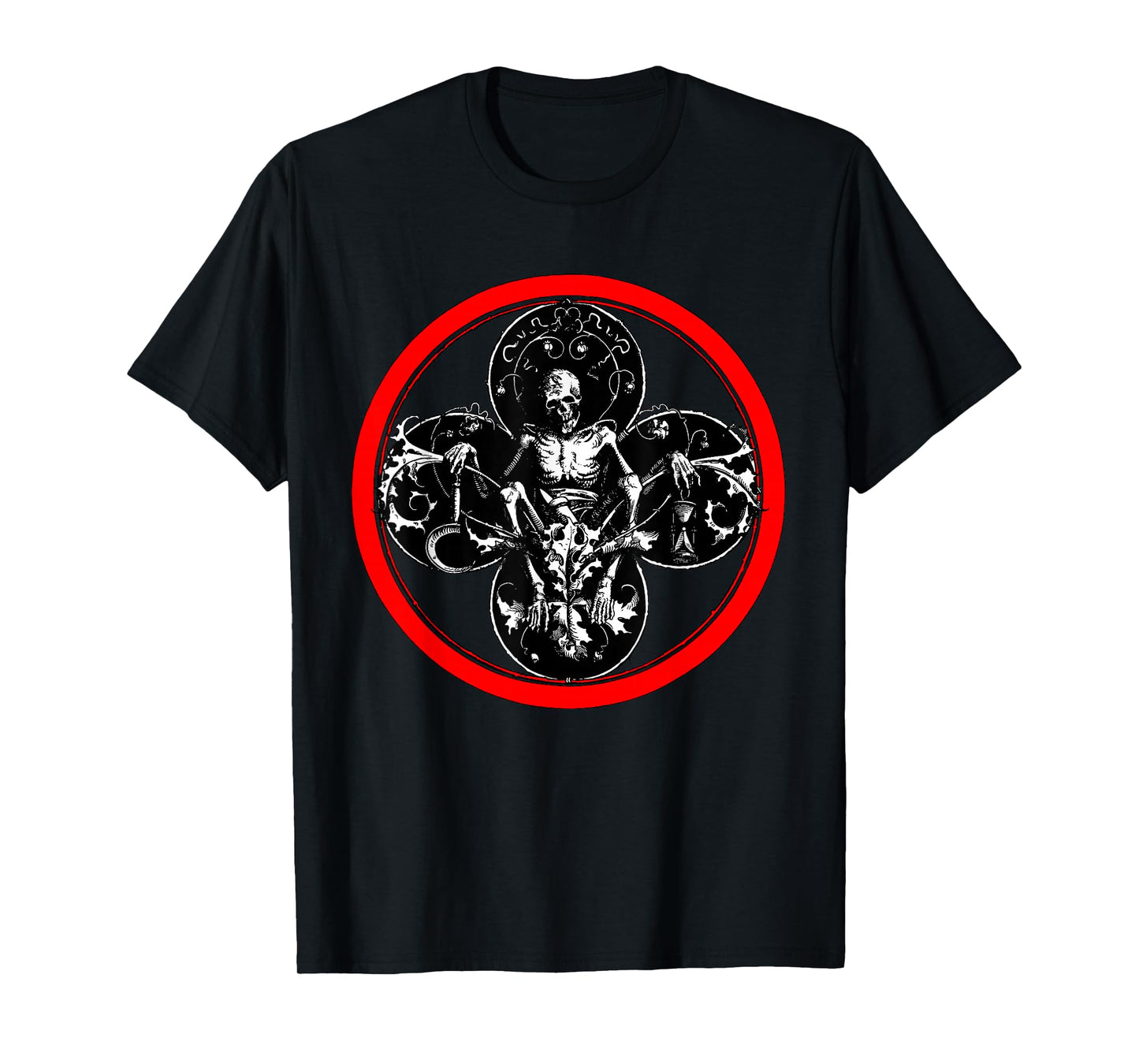 Victorian Gothic Skeleton T-Shirt