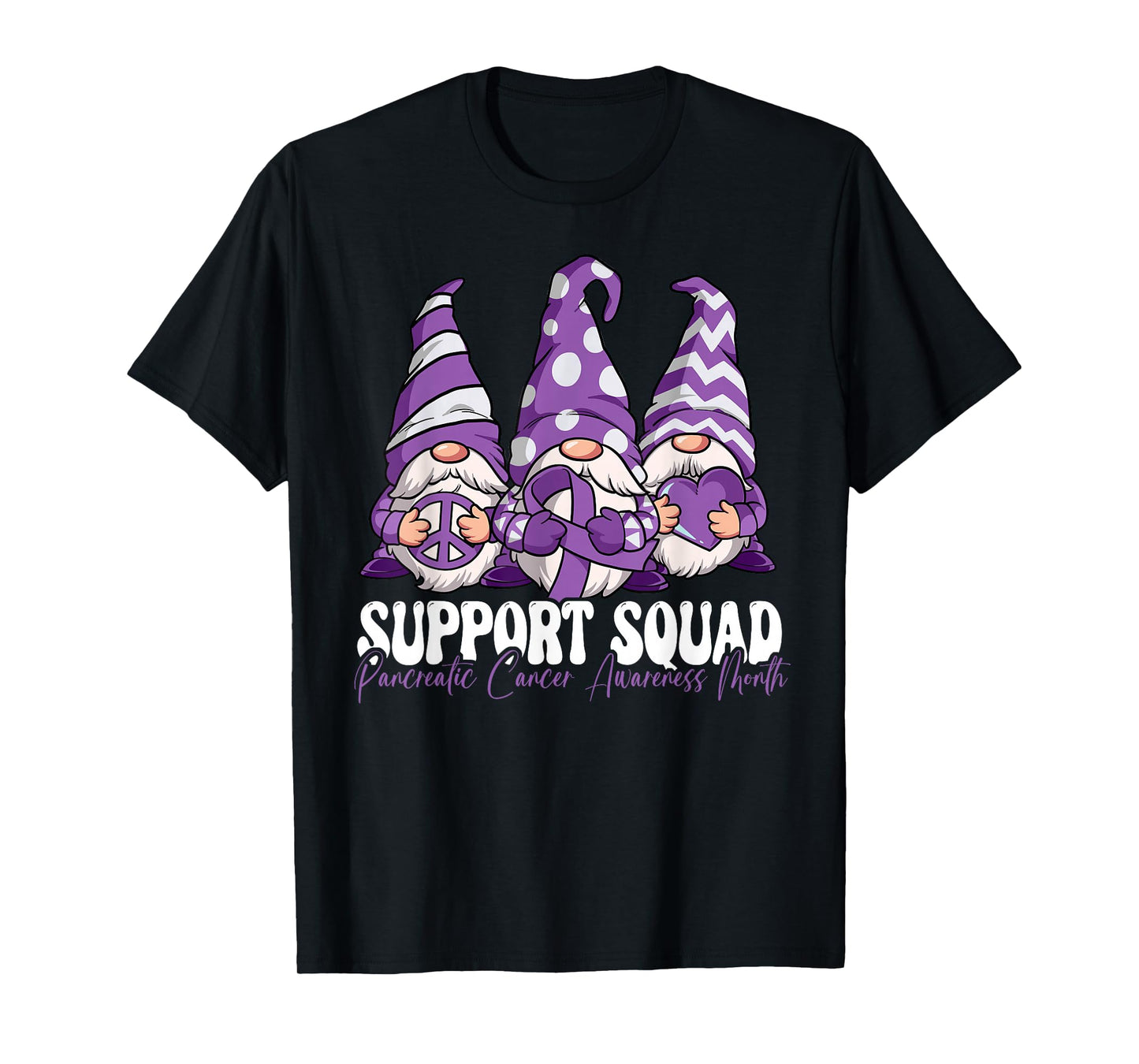 Support Squad Pancreatic Cancer Awareness Month T-Shirt