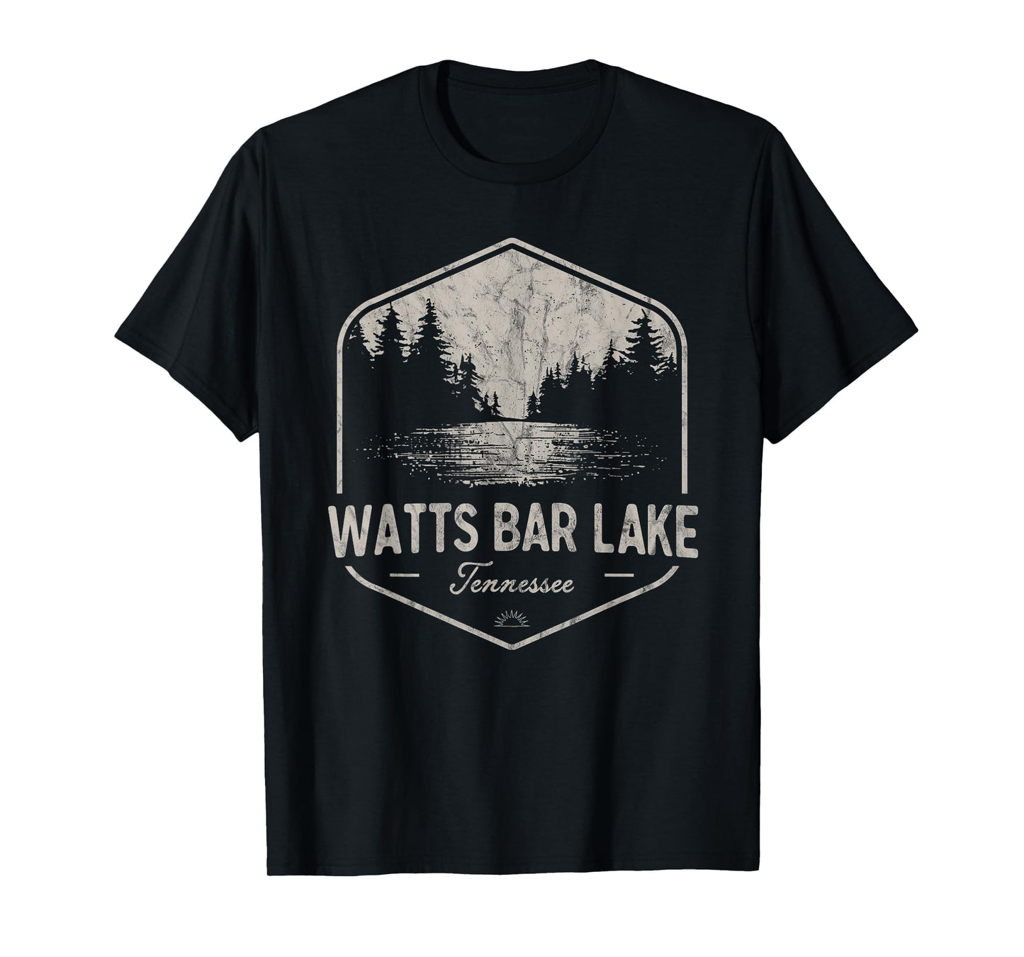 Watts Bar Lake Tennessee Outdoors Vintage T-Shirt