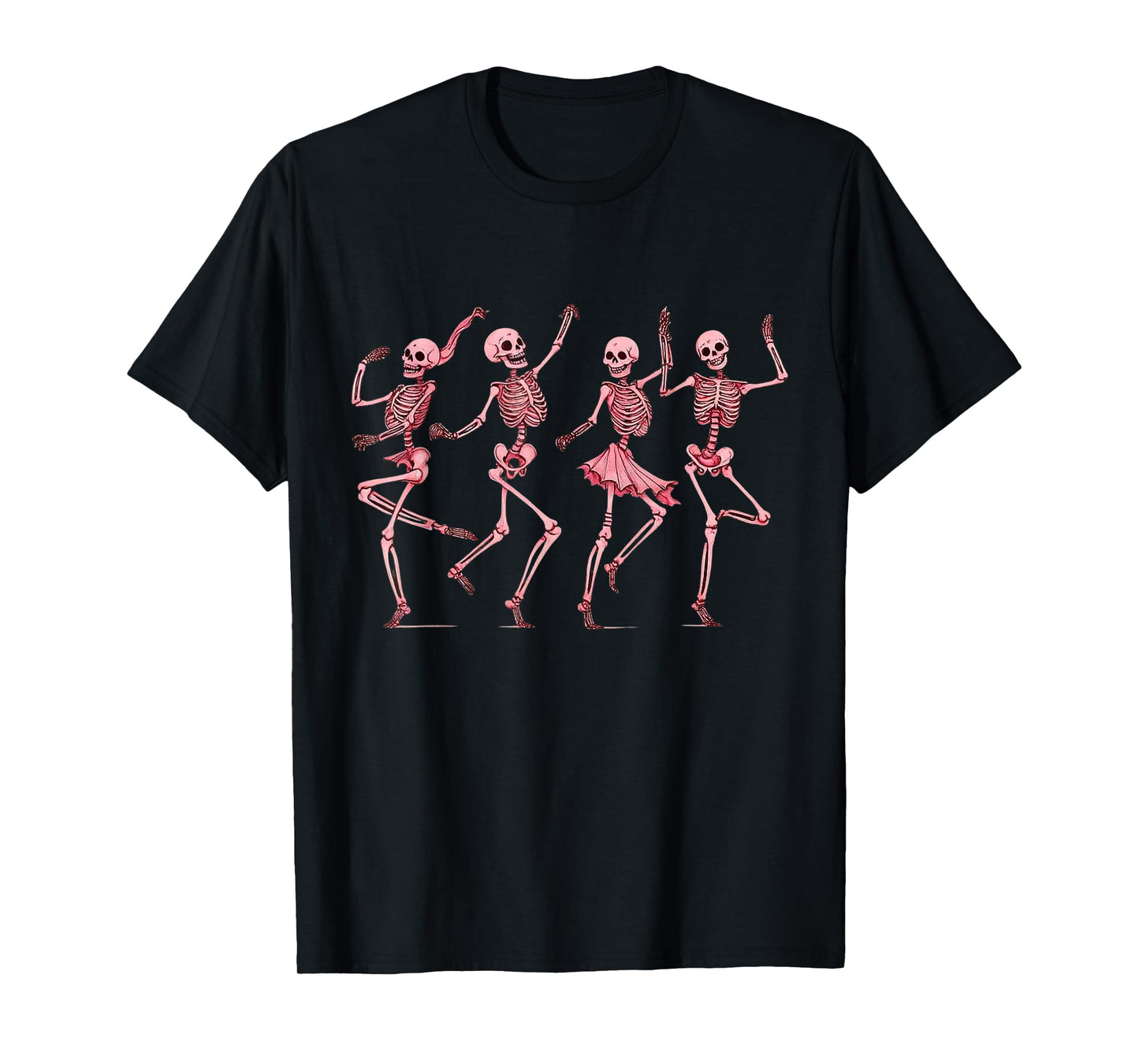 Funny Dancing Skeletons Halloween Dance of Death Skeleton T-Shirt