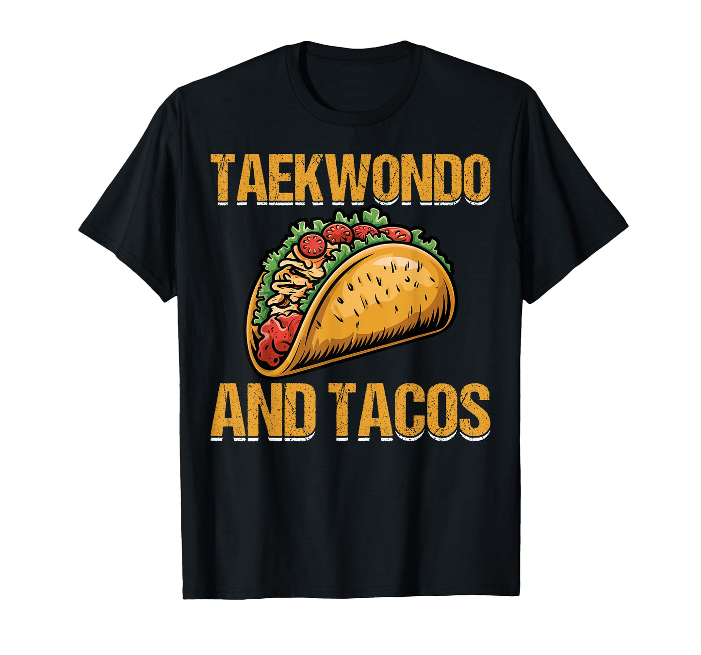 Taekwondo and Tacos - Taco Lover Martial Arts Taekwondo T-Shirt