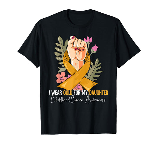 Daughter Childhood Cancer Awareness T-Shirt