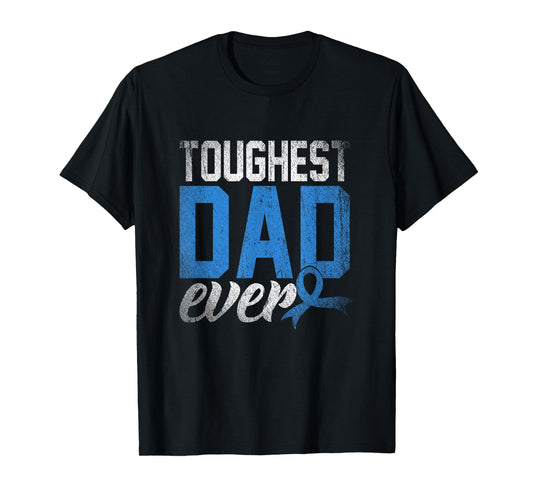 Father Survivor Dad Gift Idea Prostate Cancer Awareness T-Shirt