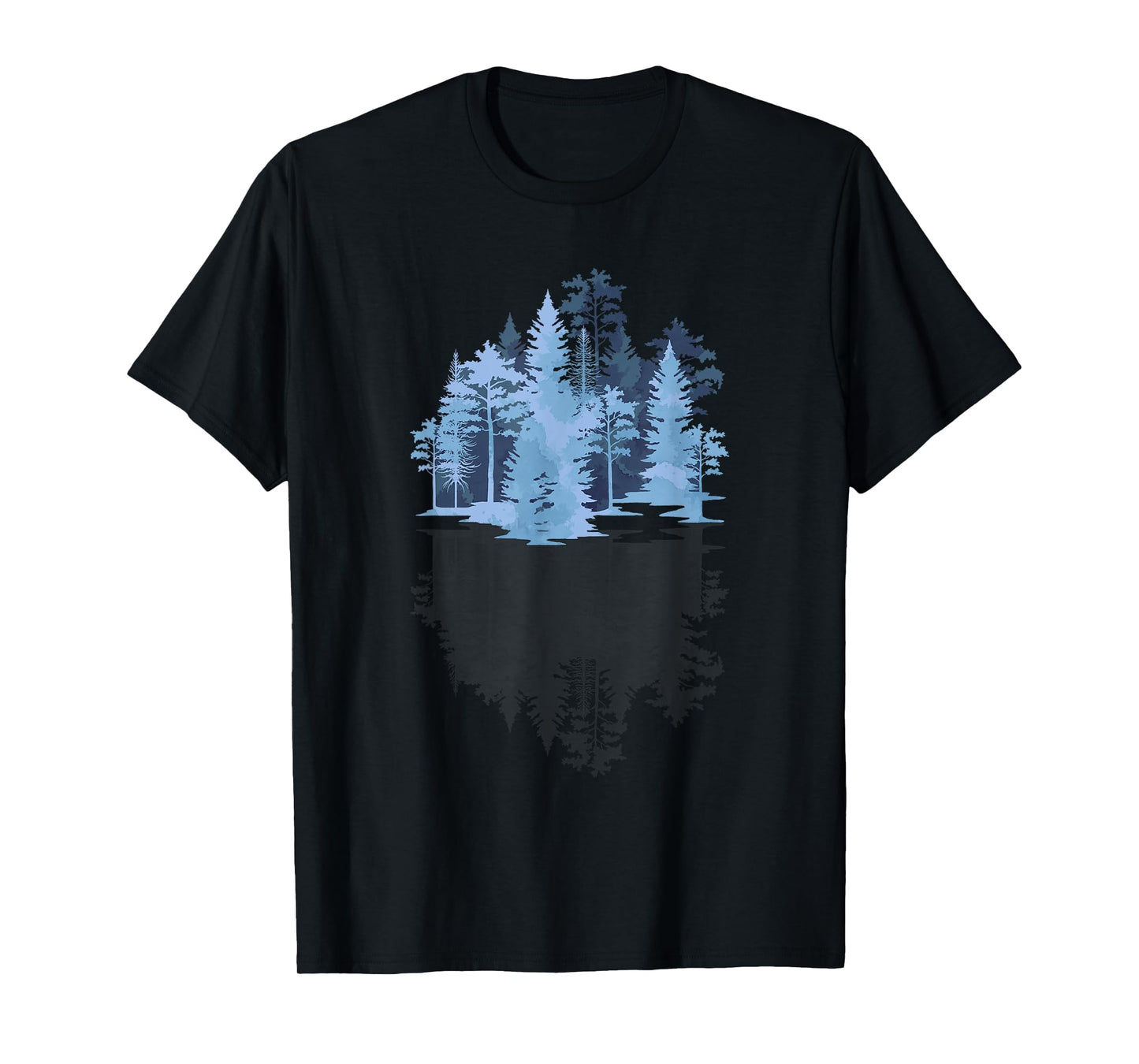 Trees Outdoor Wildlife Nature Reflection Forest T-Shirt