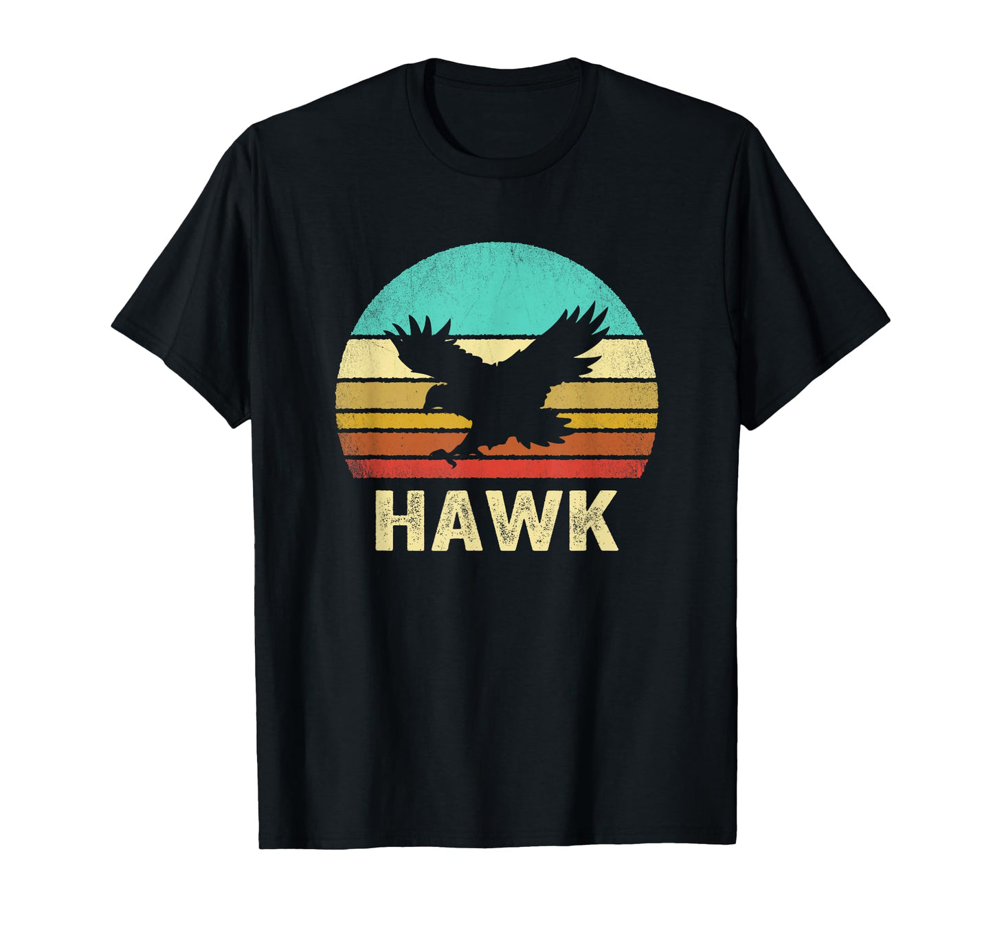 Vintage Hawk Shirt Sunset T-Shirt