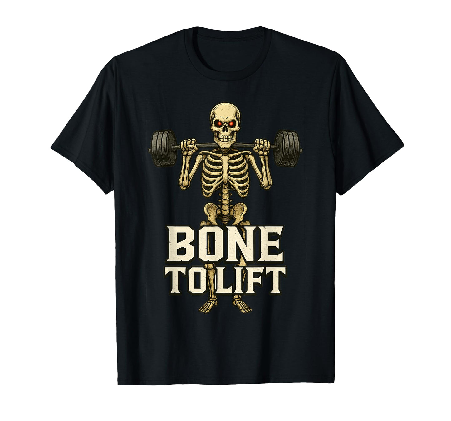 Funny Cartoon Skeleton Play on Words T-Shirt