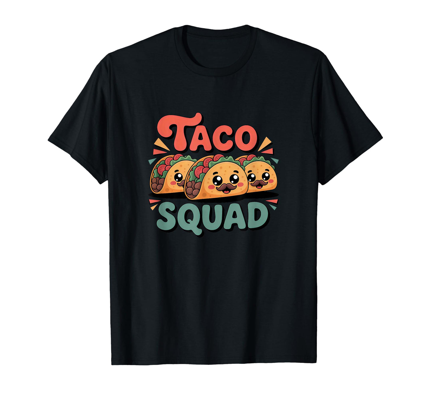 Taco Tuesday Squad Mexican Food T-Shirt