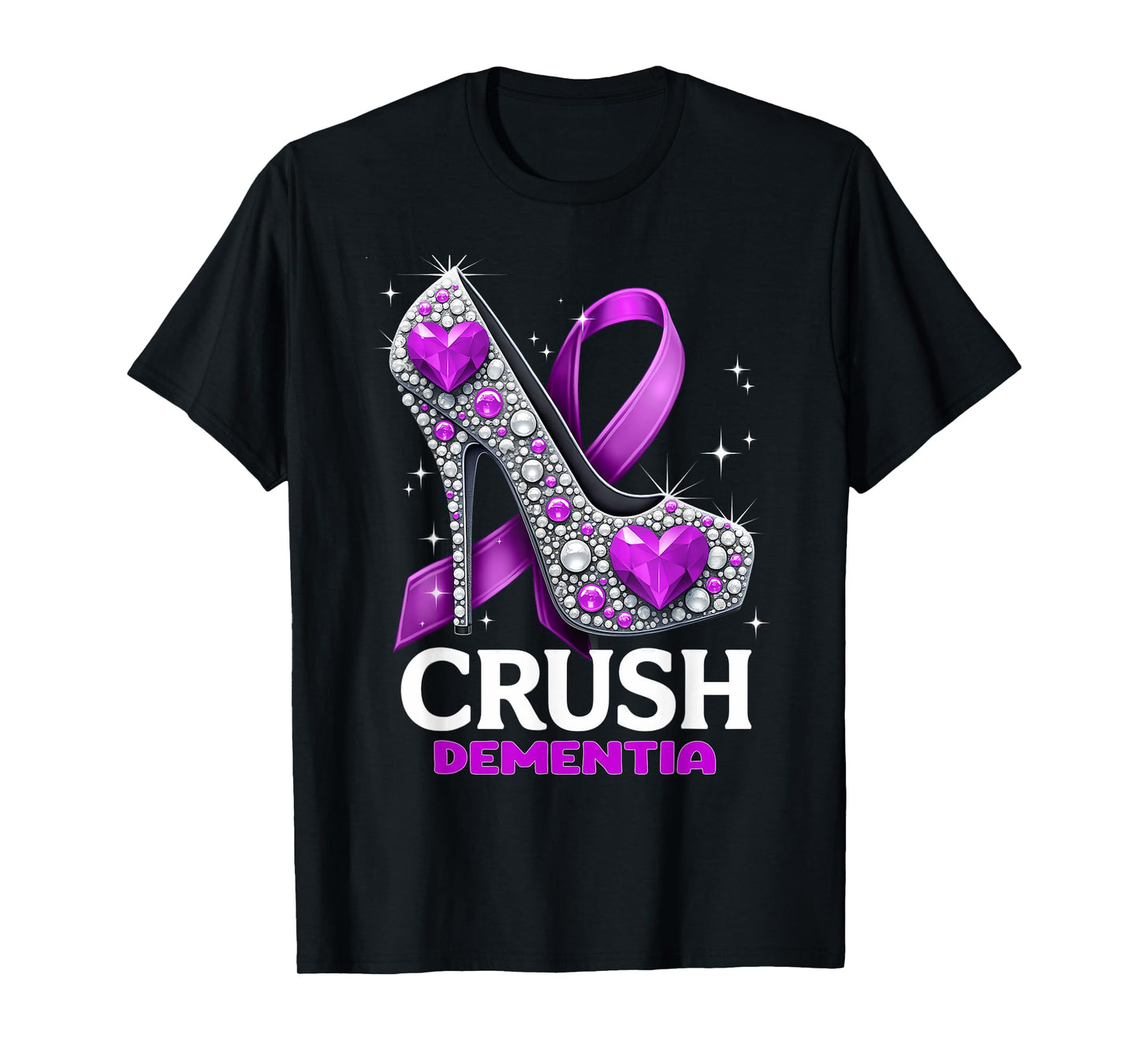 Girl Women Crush Dementia Awareness T-Shirt