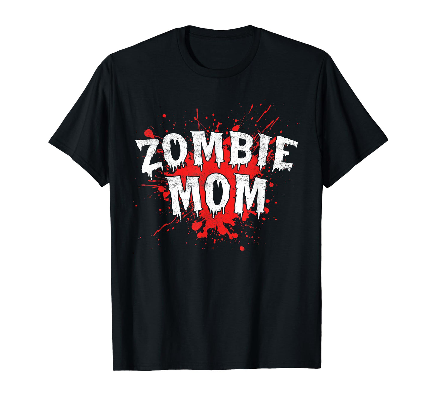 Zombie Mom Halloween Costume Scary Spooky Mom Mama Women T-Shirt