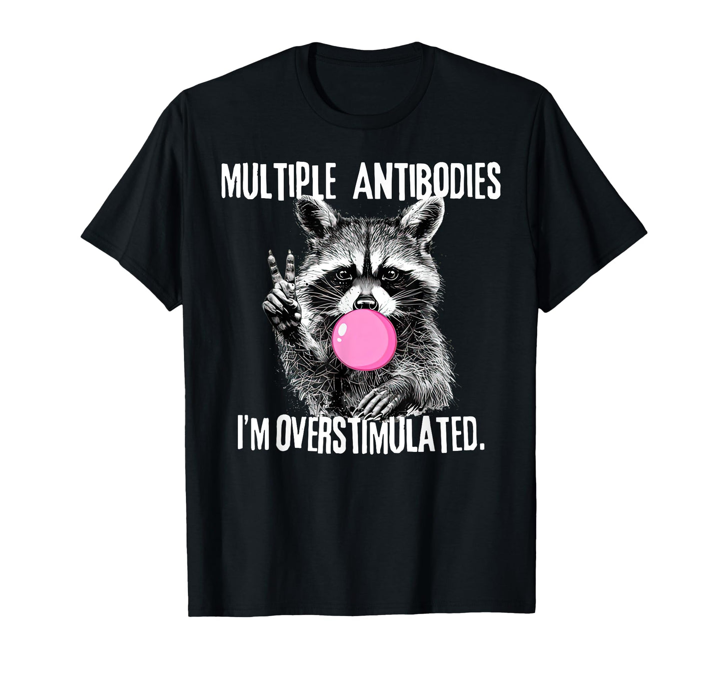Blood Bank Funny Racoon Medical Lab Science Laboratory Tech T-Shirt