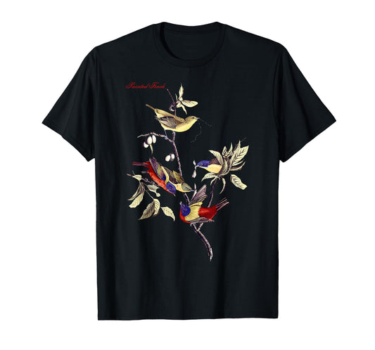 Audubon Painted Finch North American Birds Education Nature T-Shirt