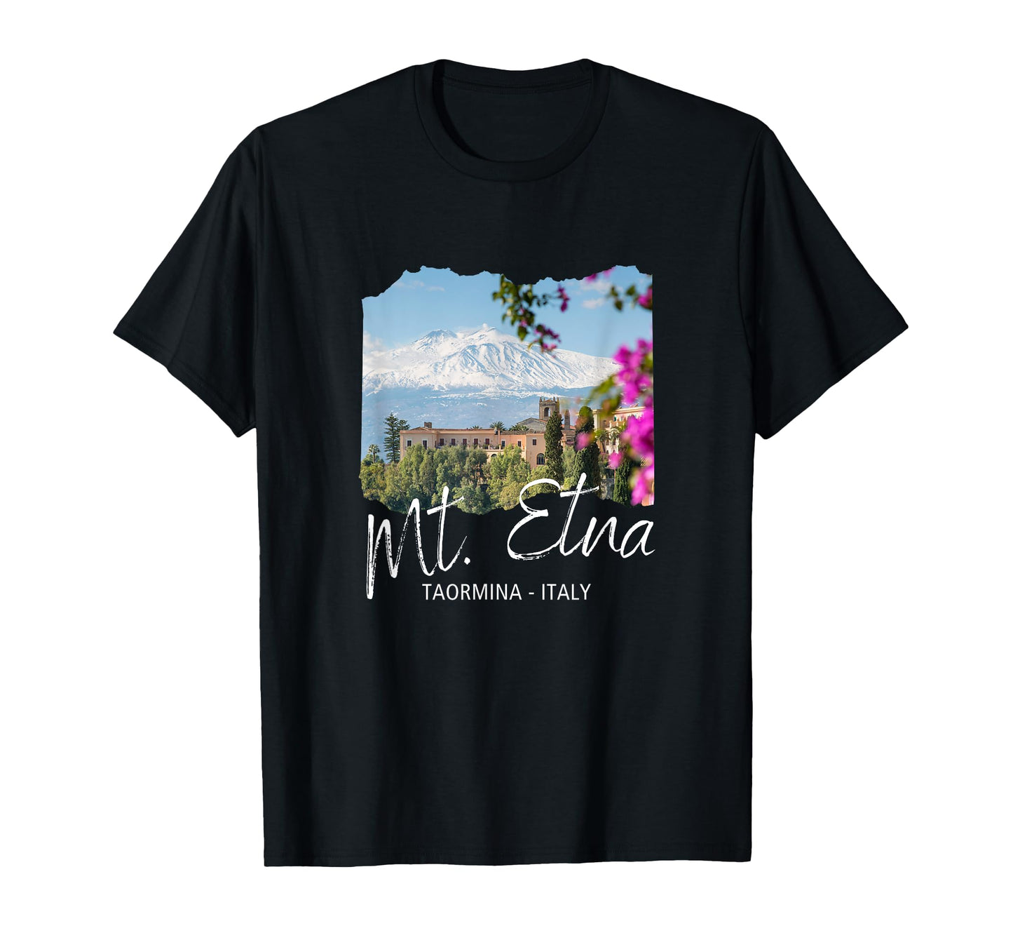Italy Taormina Mt. Etna T-Shirt