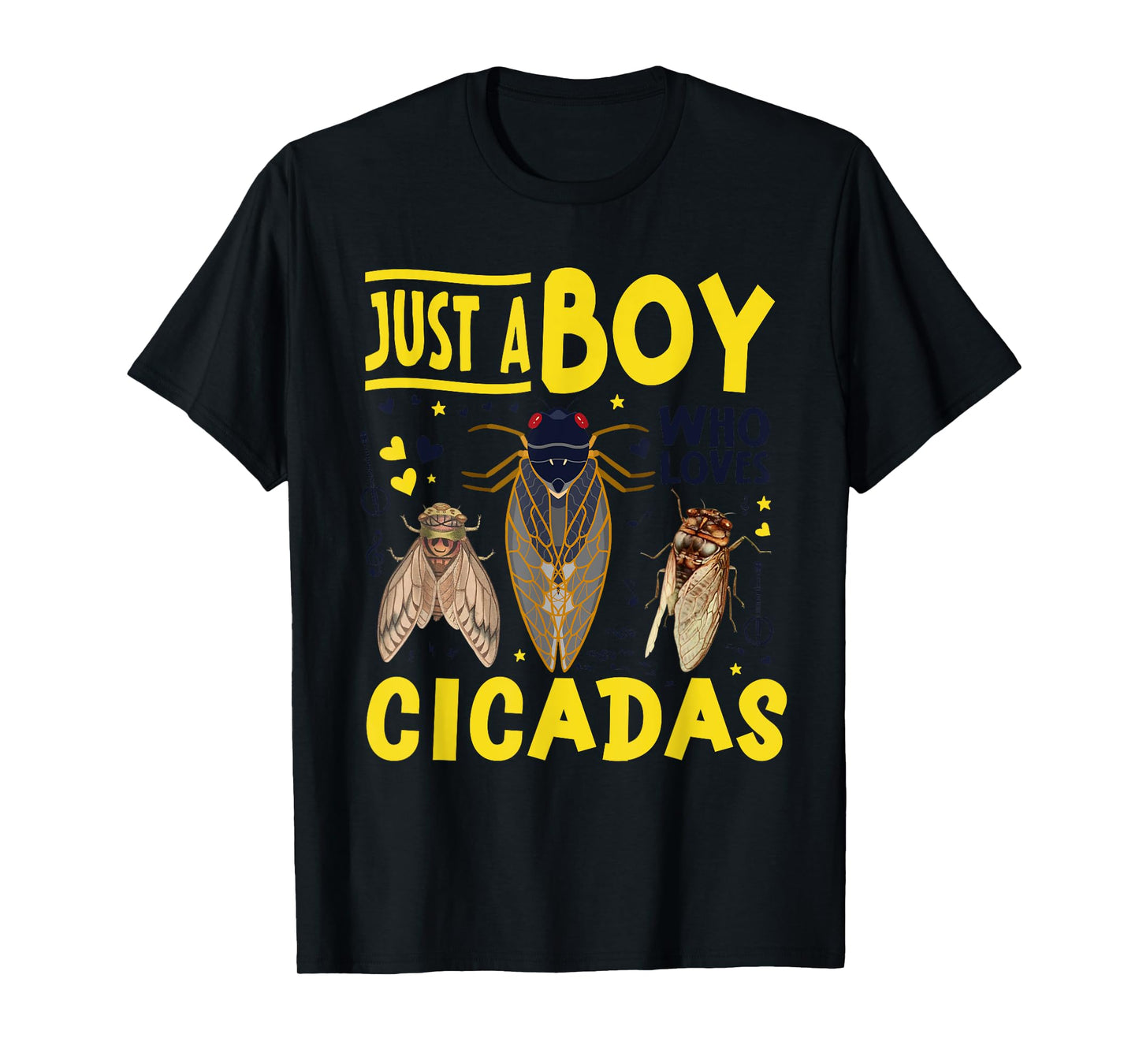 Just a Boy Who Loves Cicada T-Shirt