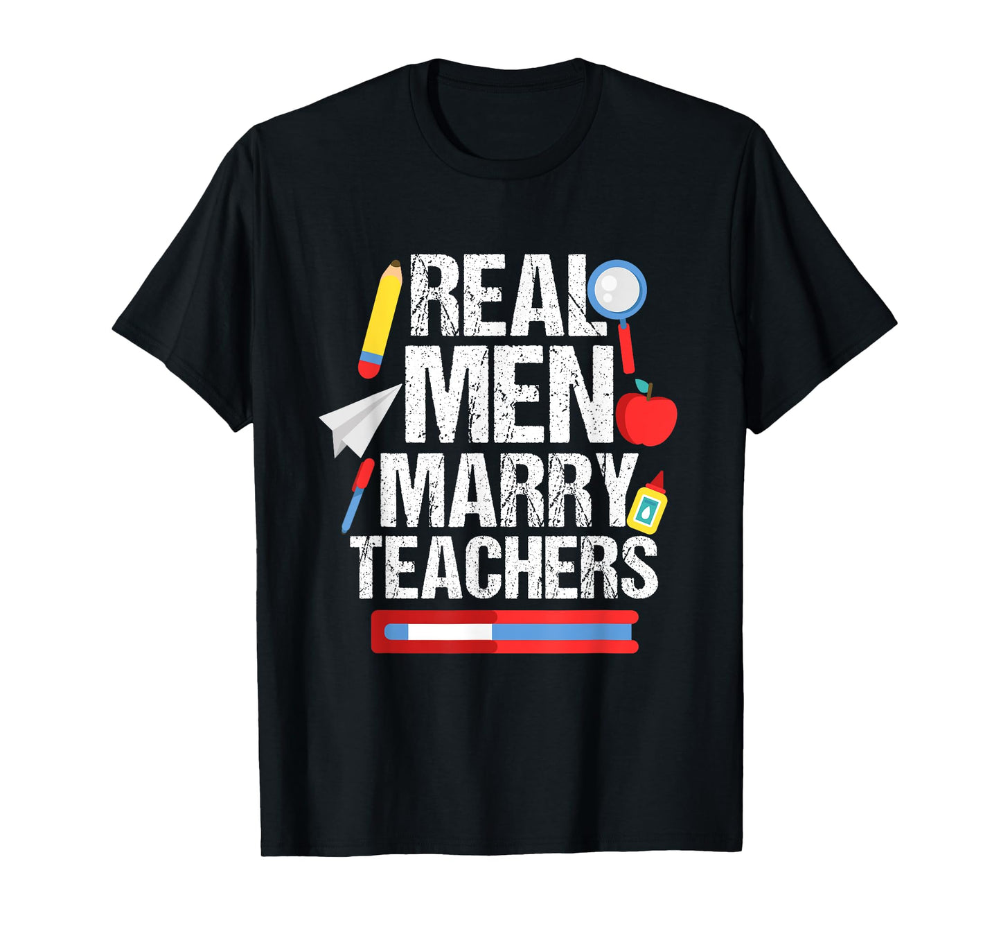 Proud Husband of Teacher Funny Marry Teacher Design Men Women T-Shirt