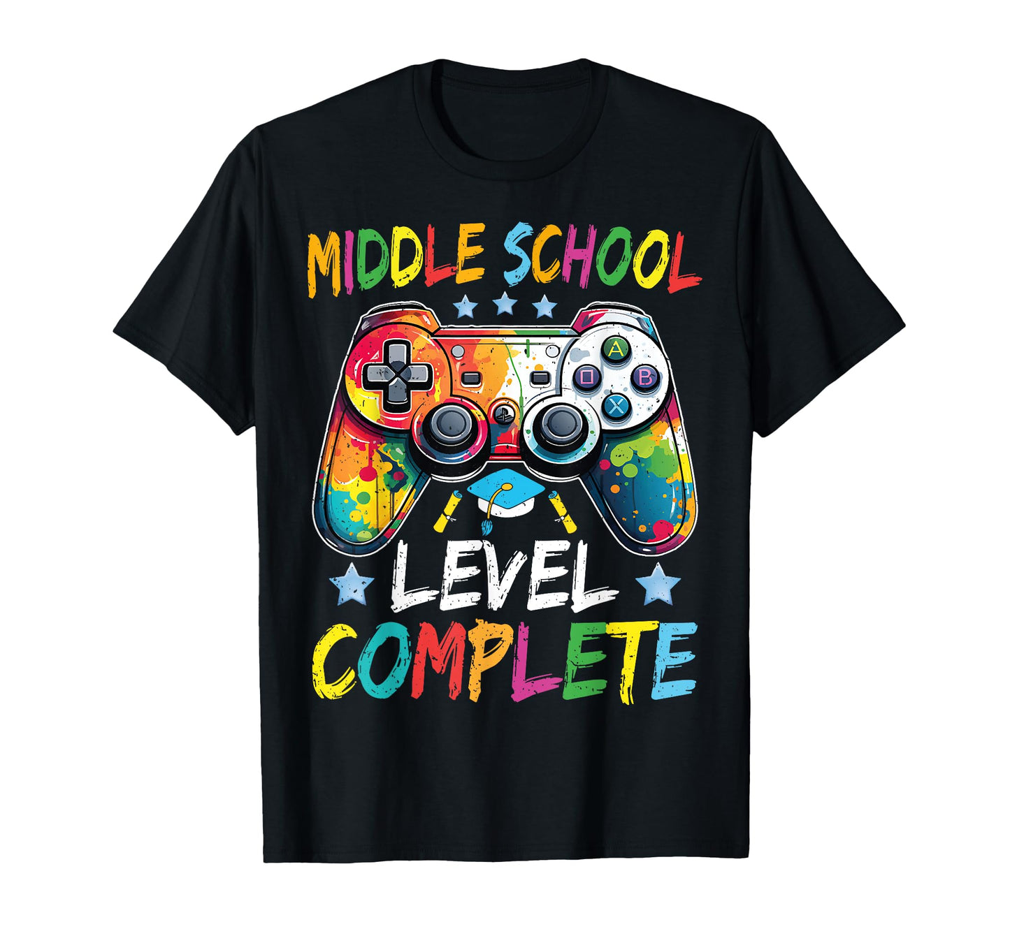Middle School Level Complete Graduation Last Day Of School T-Shirt