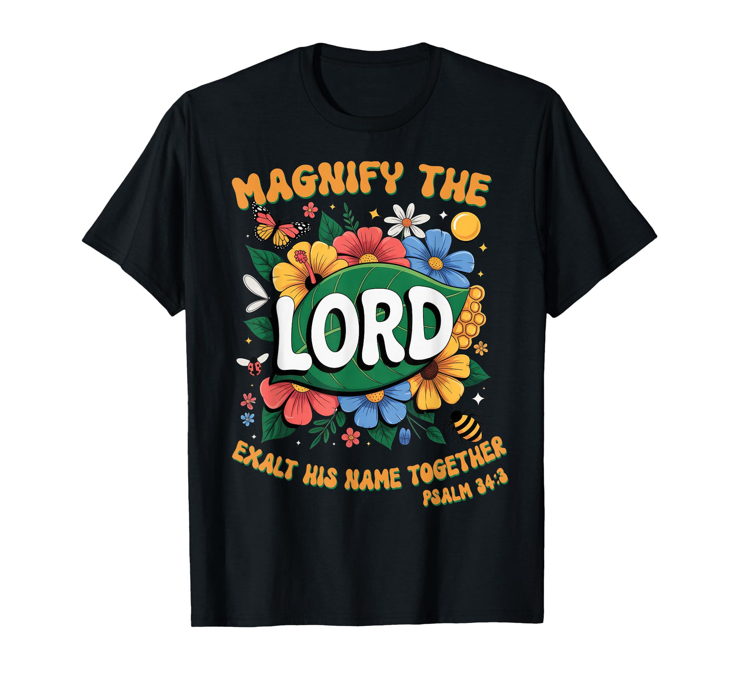 Summer Camp Magnify The Lord Christian VBS 2025 T-Shirt