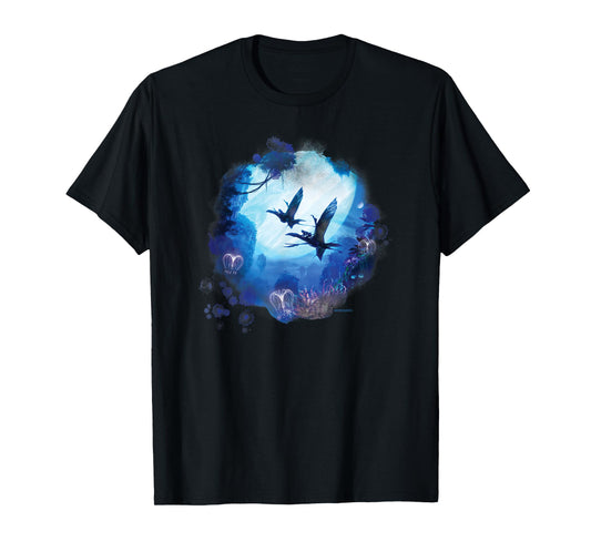 Avatar: The Way of Water Banshee Na’vi Night Flight T-Shirt