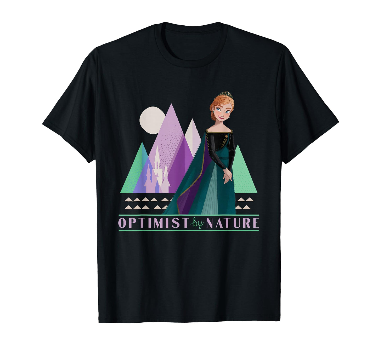 Disney Frozen 2 Queen Anna Optimist By Nature T-Shirt