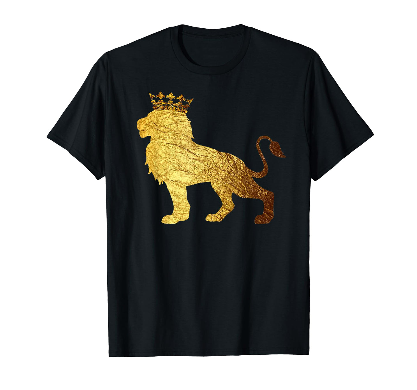 King of the Jungle Crown King Lion for Men & Boys-Cool Lion T-Shirt