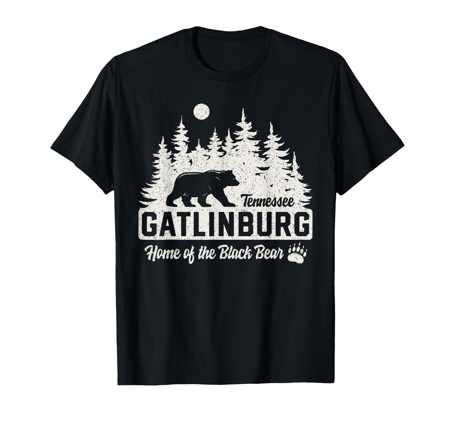 Gatlinburg Tennessee Black Bear Great Smoky Mountains T-Shirt