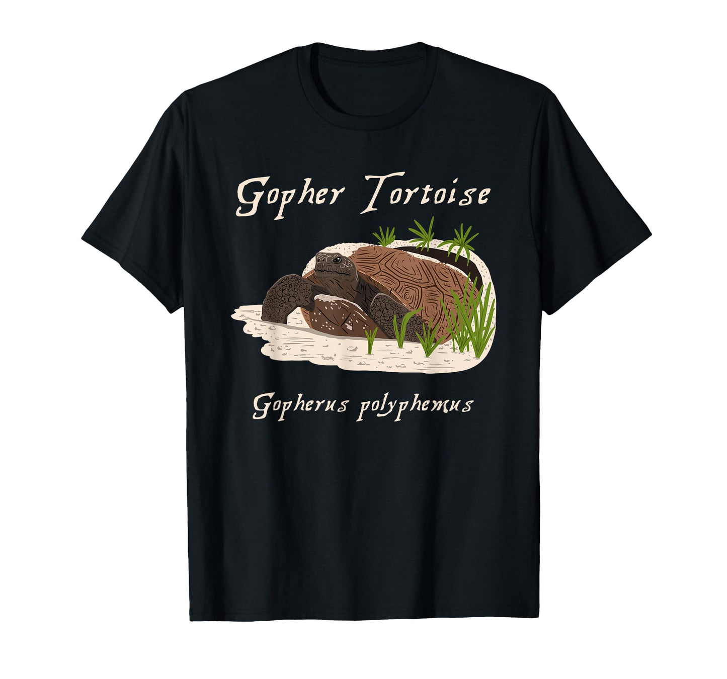 Gopher Tortoise Gopherus polyphemus Wildlife T-Shirt