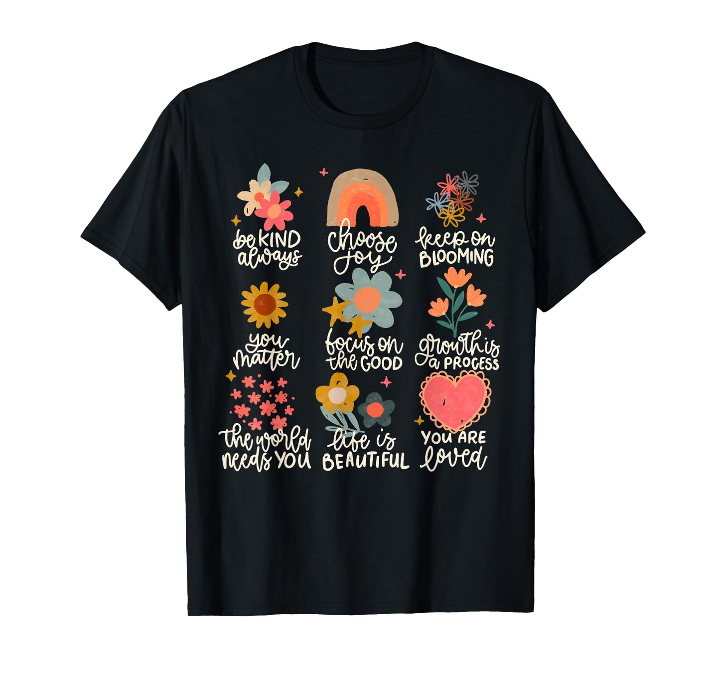Be Kind Always Choose Joy You Matter Mental Health Awareness T-Shirt