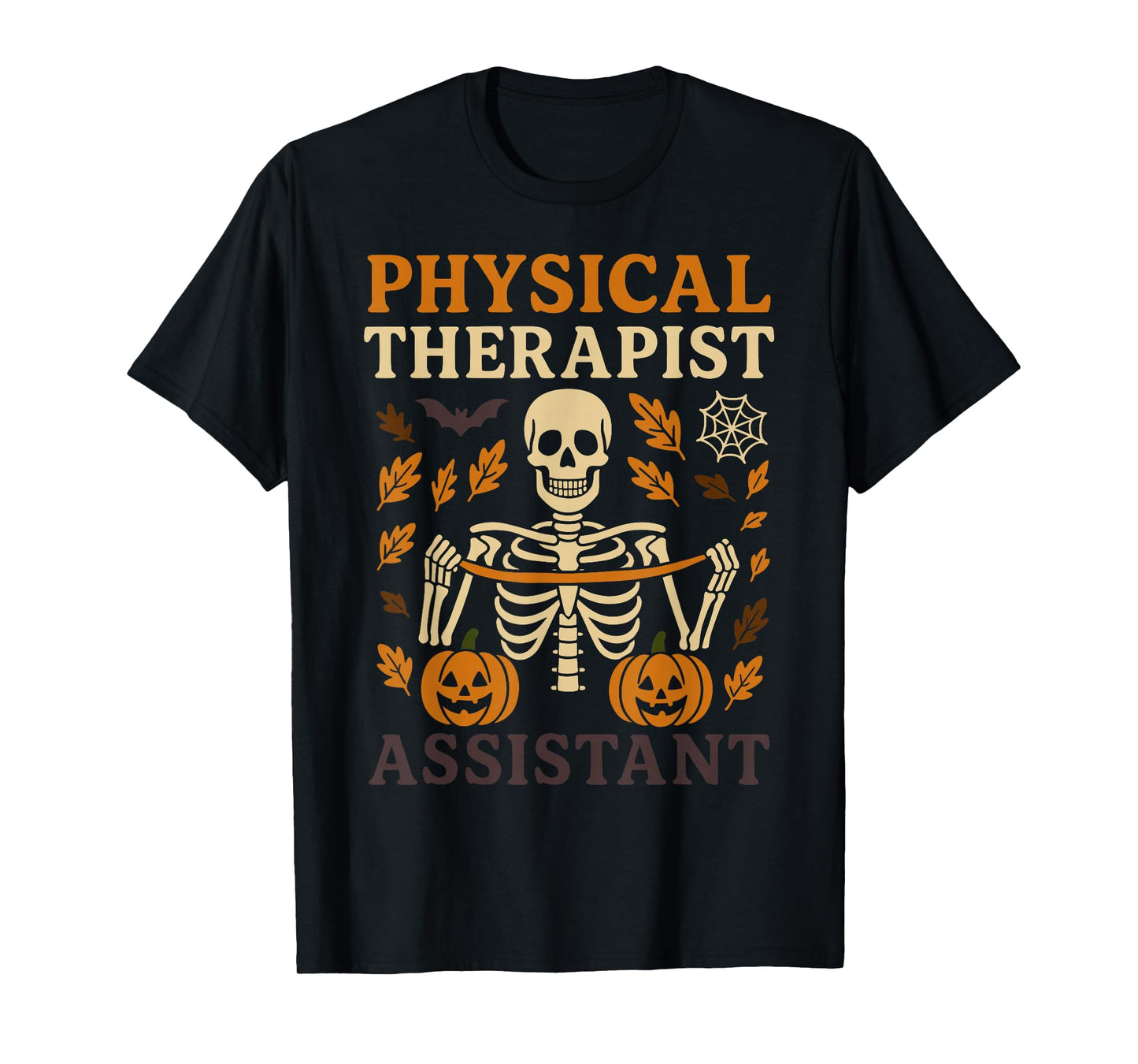 Halloween and Fall Physical Therapist Assistant Autumn T-Shirt