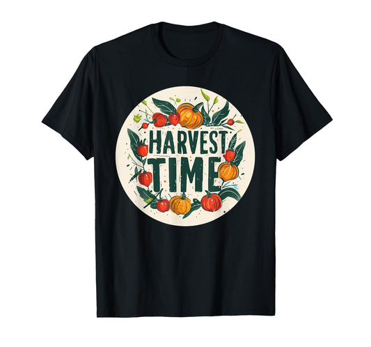 Harvest Time Costume for Farmer and Harvest Season Lovers T-Shirt