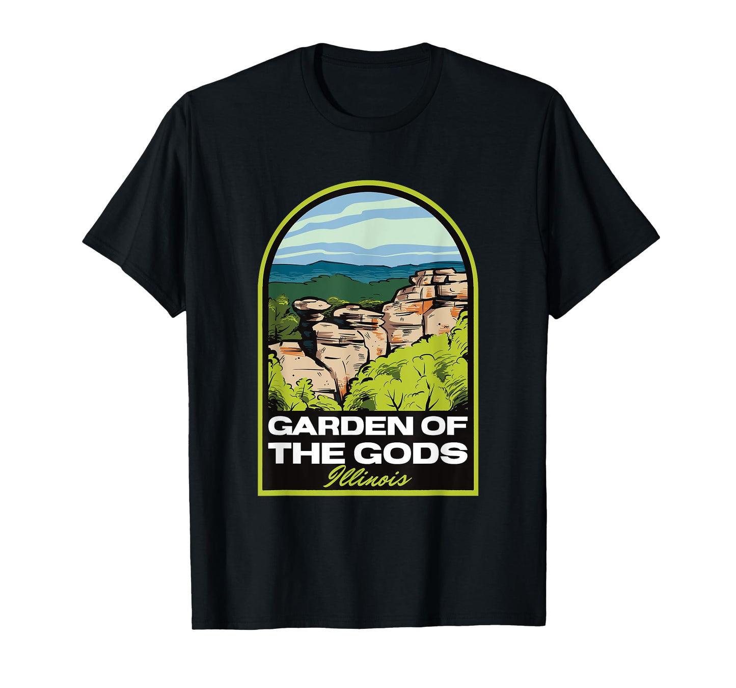 Garden of the Gods Illinois T-Shirt