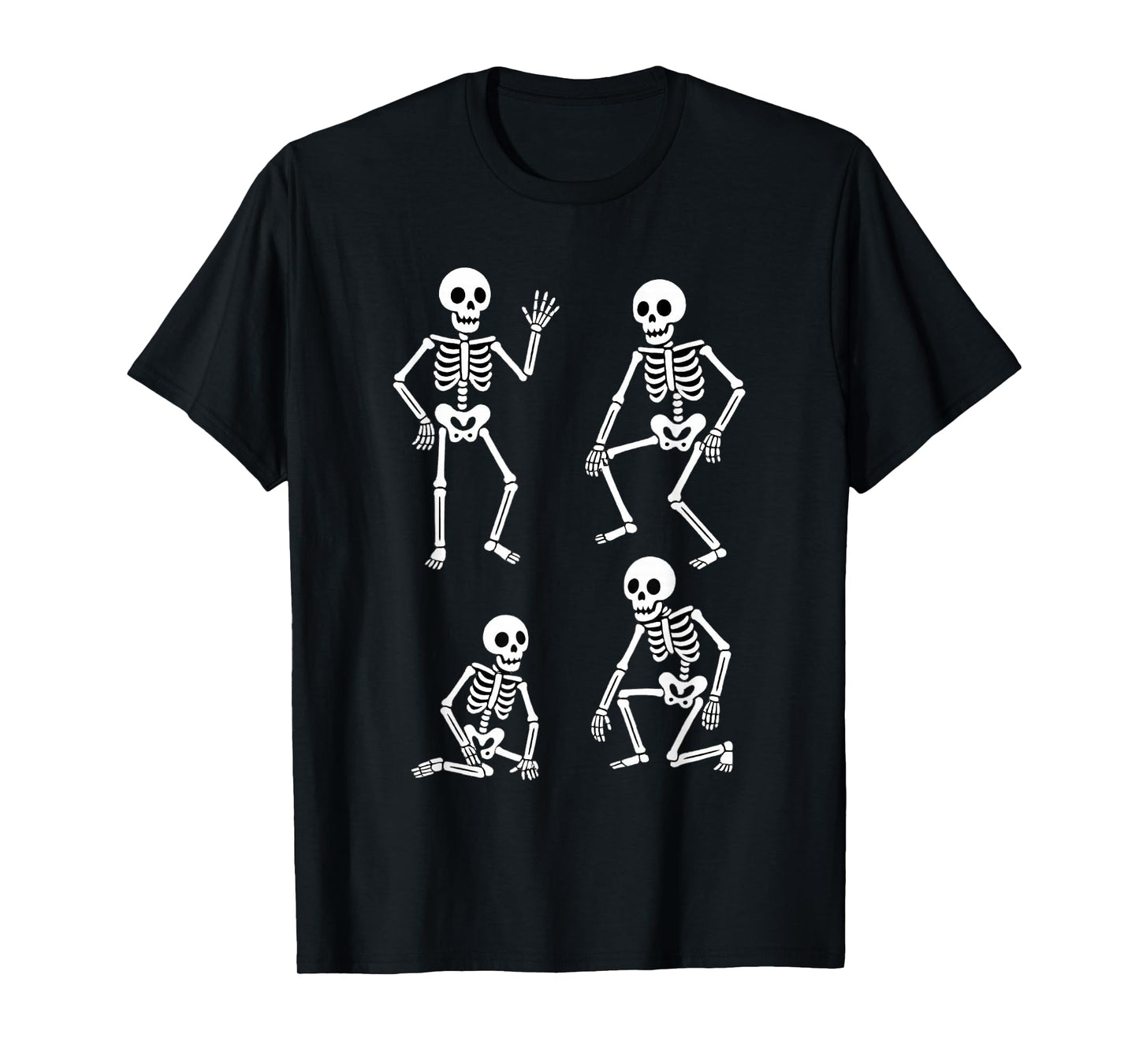 Halloween Party Skeletons Spooky Fun Dancing Skeleton T-Shirt