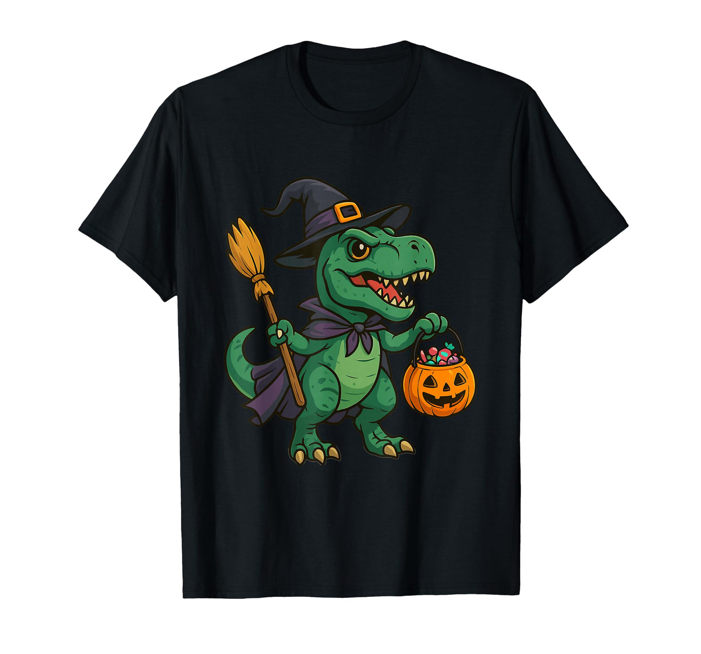 Halloween Toddler Boy Skeleton Dinosaur Funny Halloween T-Shirt