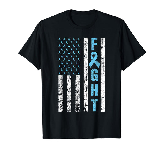 Prostata Cancer Awareness American Flag USA Team September T-Shirt for Women Kids Men