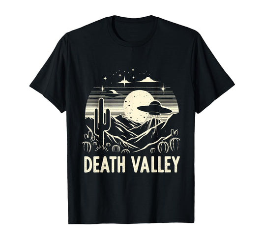 Death Valley National Park Souvenir Desert UFO Cactus T-Shirt