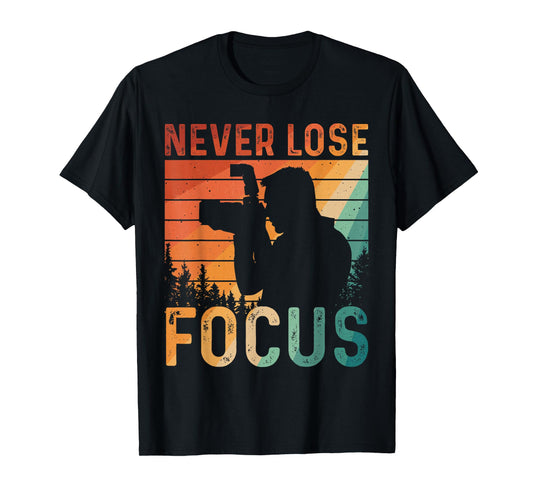 Cool Photography Design For Men Women Camera Photographer T-Shirt