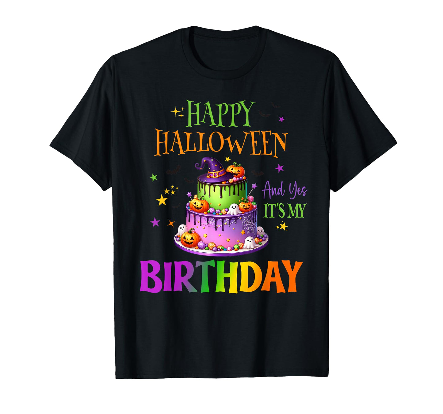 Halloween Skeleton Birthday Boy Party Spooly Girls Bday T-Shirt