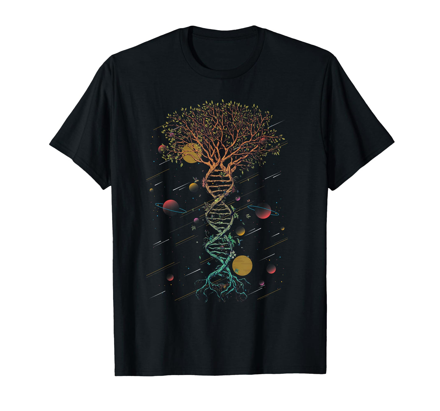 DNA Tree Life Biology Environment Science Genetics Earth Day T-Shirt