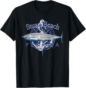Stuart Beach Florida Nautical Sailing Boating T-Shirt