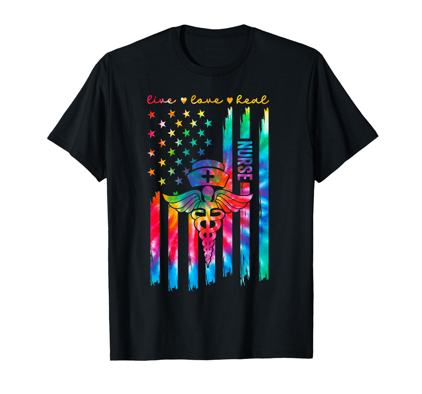 Nurse's Day Happy Nurse Week 2025 Appreciation Nurse Tie Dye T-Shirt