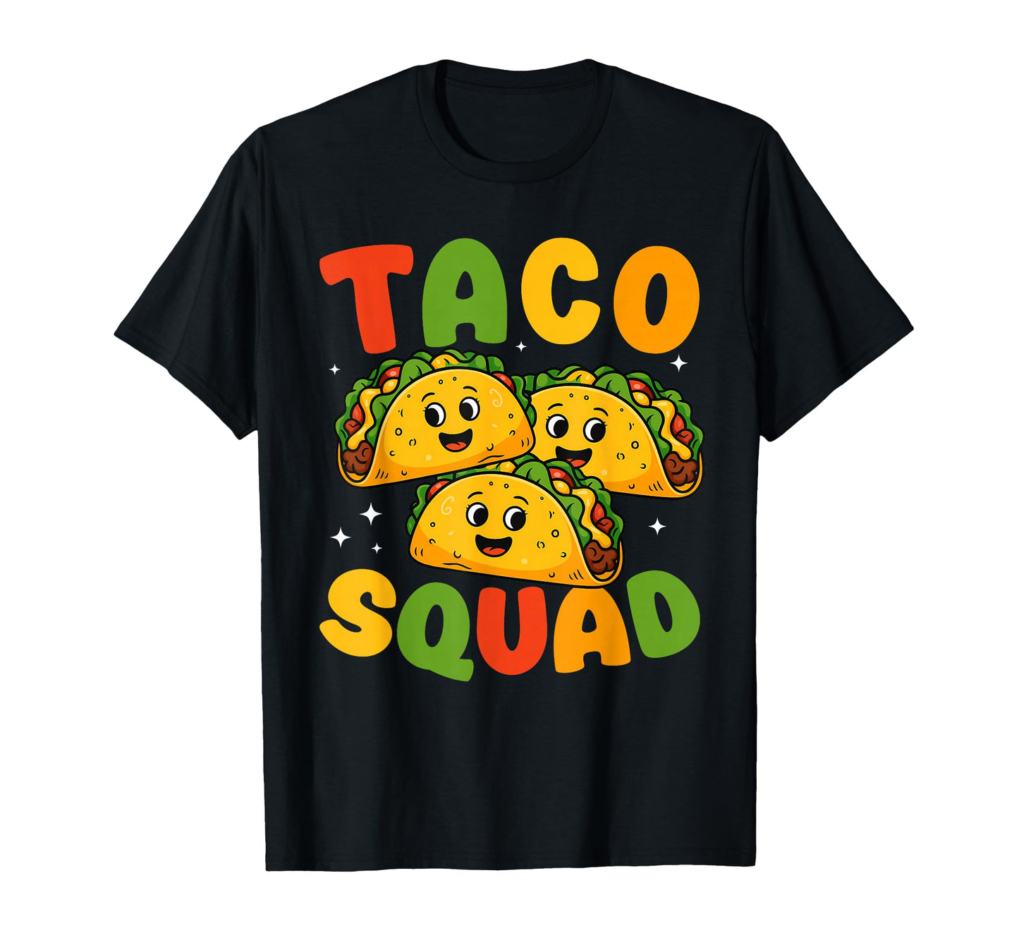 Funny Taco Squad Cute Mexican Food Lover Men Women T-Shirt