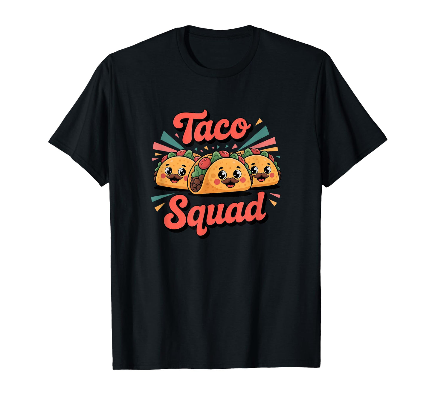 Taco Tuesday Squad Mexican Food T-Shirt