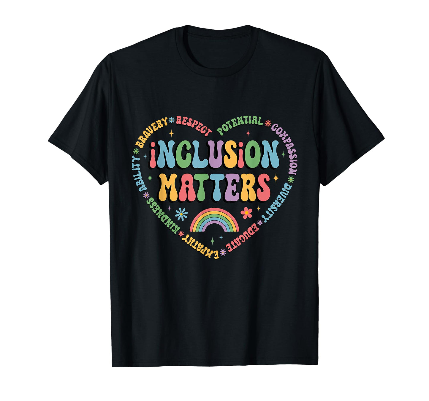 Autism Awareness Special Education Teacher Inclusion Matters T-Shirt