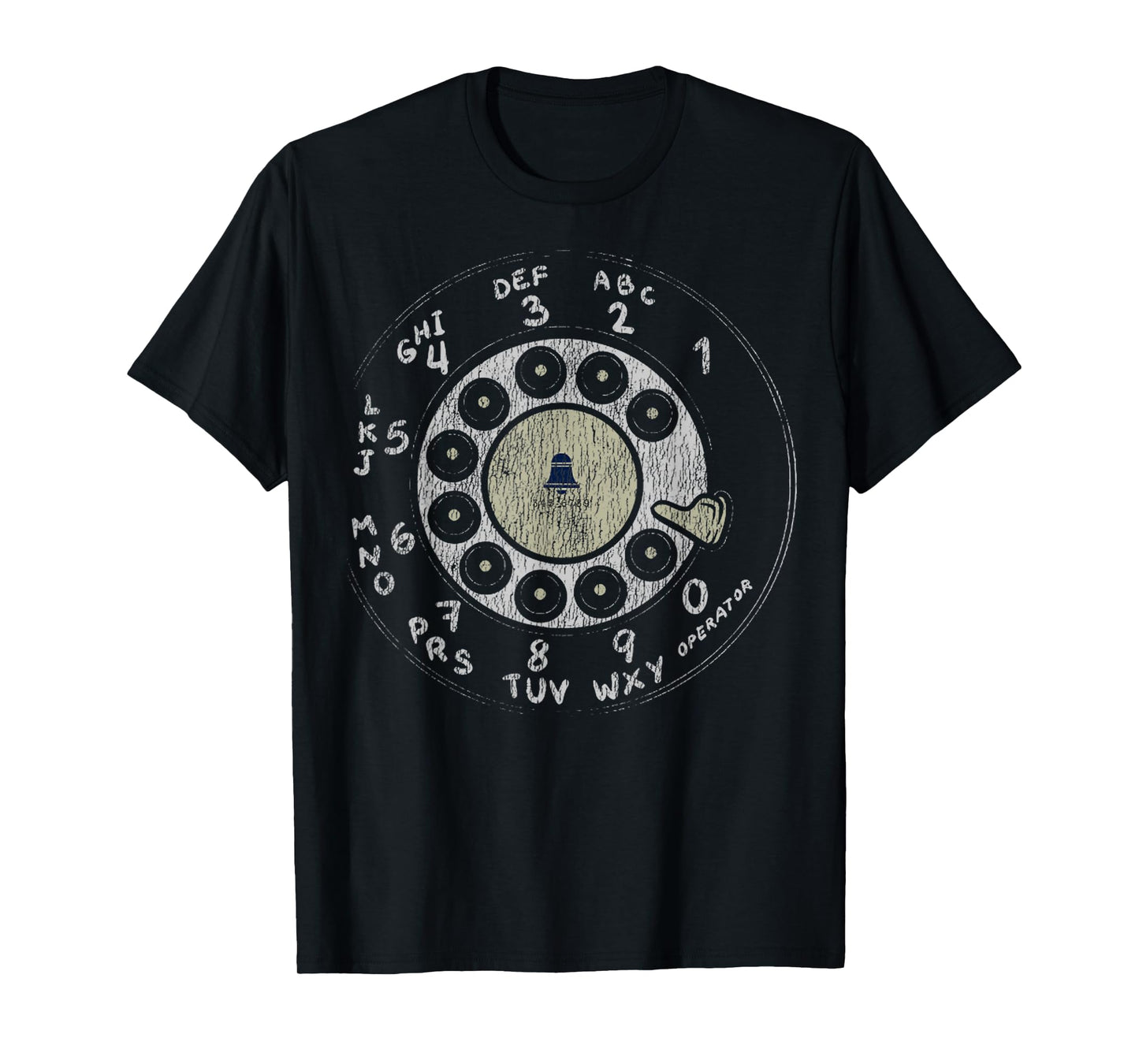 Retro Dial Plate Rotary Dial Phone Vintage Telephone Gifts T-Shirt
