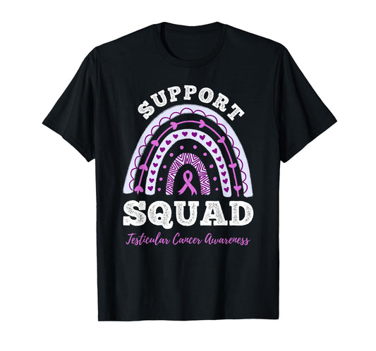 Support Squad Testicular Cancer Awareness T-Shirt