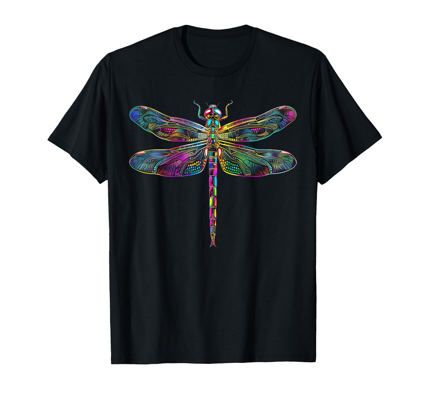 Dragonfly Flying Insects Colorful Wings Cute Dragonflies T-Shirt