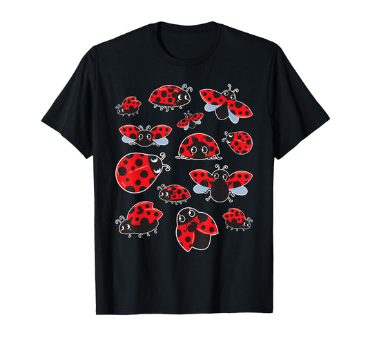 Adorable Ladybugs - Insectology Entomophile Beetle Collector T-Shirt